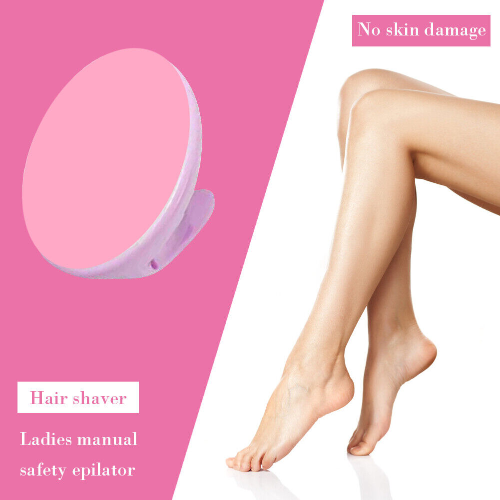 Crystal Physical Hair Removal Painless Epilator Body Depilation (Purple)