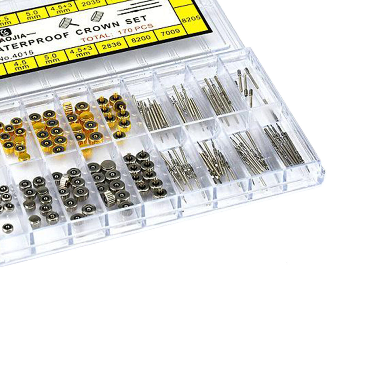 Stainless Steel Watch Crown Replacement Set Tool  for Watchmakers