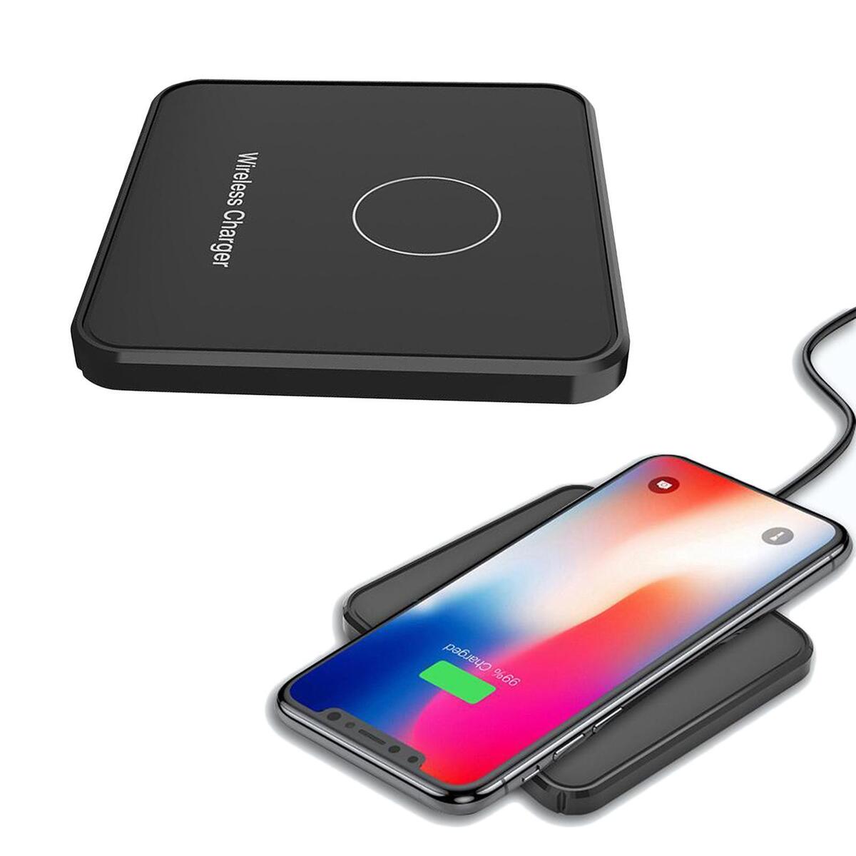 Gazechimp 15w Wireless Indication Charging Pad Function for Desktop Phone Stand