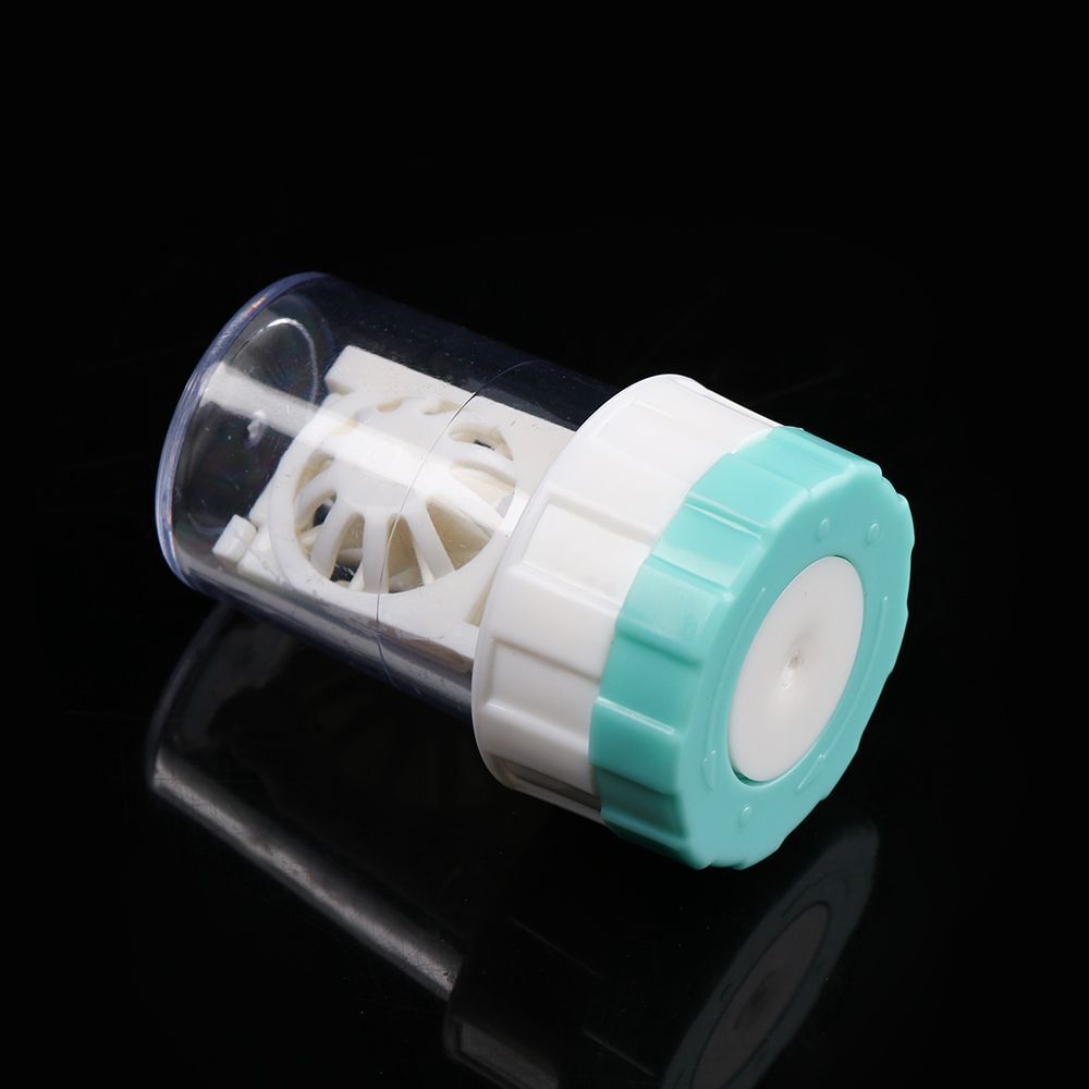 Mini Portable Soaking Box Travel Glasses Holder Candy Color Contact Lens Case