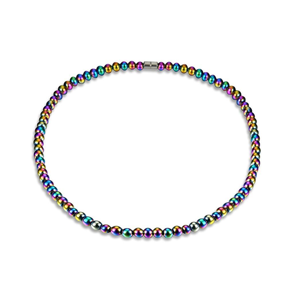 Jewelry Gift for Women Men Lymph Drainage Magnetic Necklace Hematite Necklace