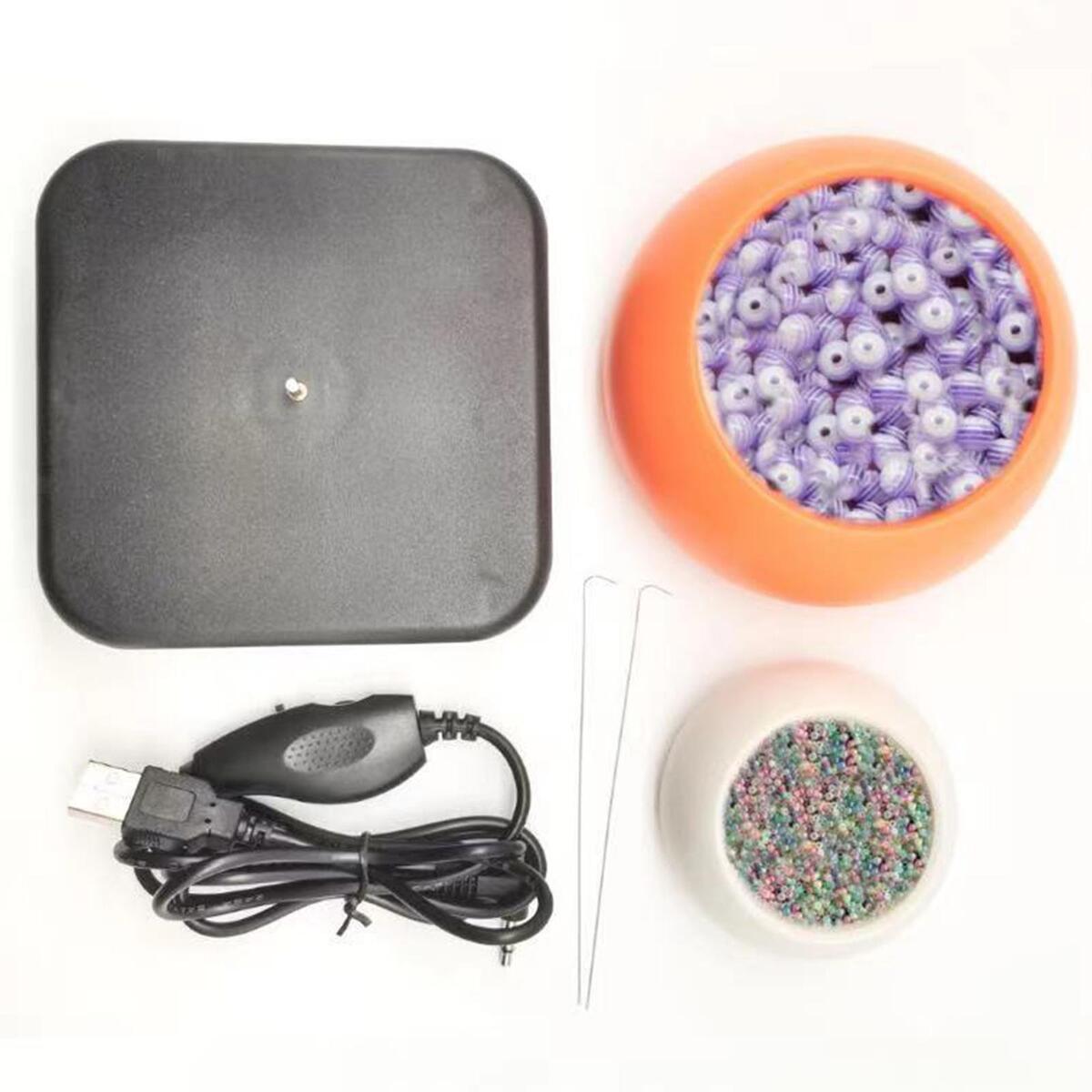 Bead Spinner Accessories 2 Beading Bowls Handsfree for Bracelet Spinnings