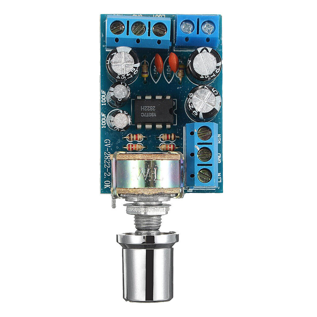 Stereo 2.0 Audio Amplifier Board Portable Mini Radiogram Amp Module