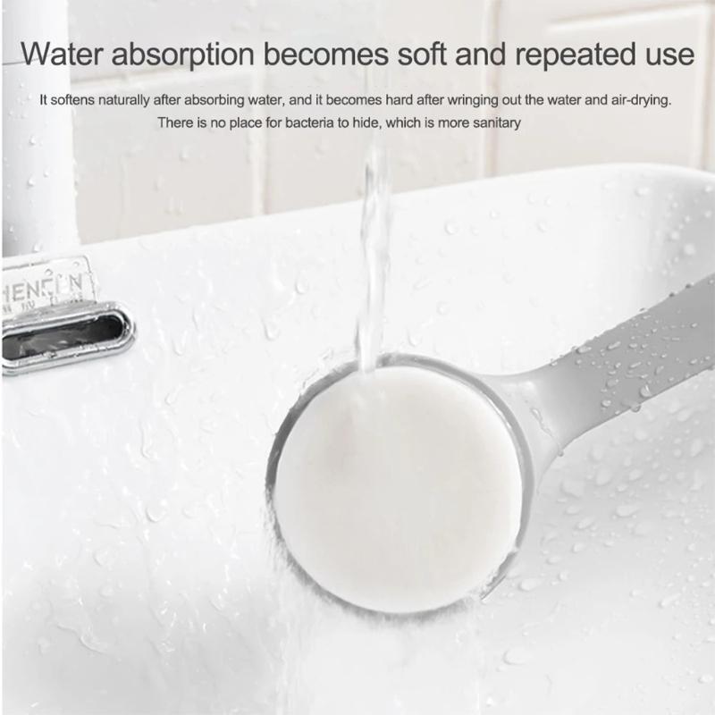 Back Scrubber Body Brush Showering Pva Soft Sponge Body Brush Exfoliation Clean