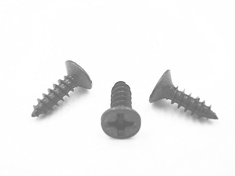 M2 black self-tapping screw cross contersunk and pan head Assortment kit 240pcs