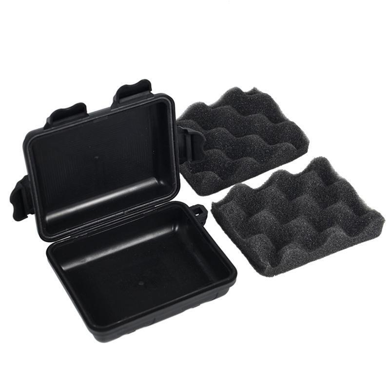 Outdoor Plastic Travel Box Airtight Survival Container Storage Carry Box Small