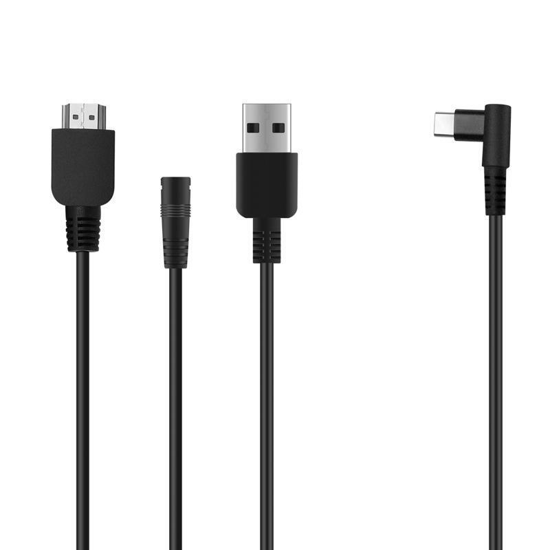 ForHUION 3 IN 1 Data Sync Cable Cord Lead forKamvas Pro 12 KamvasPro 13