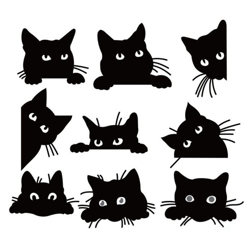 Craft Card Making Embossing Stencil DIY Printing  Carbon Steel Mould Cute Cat