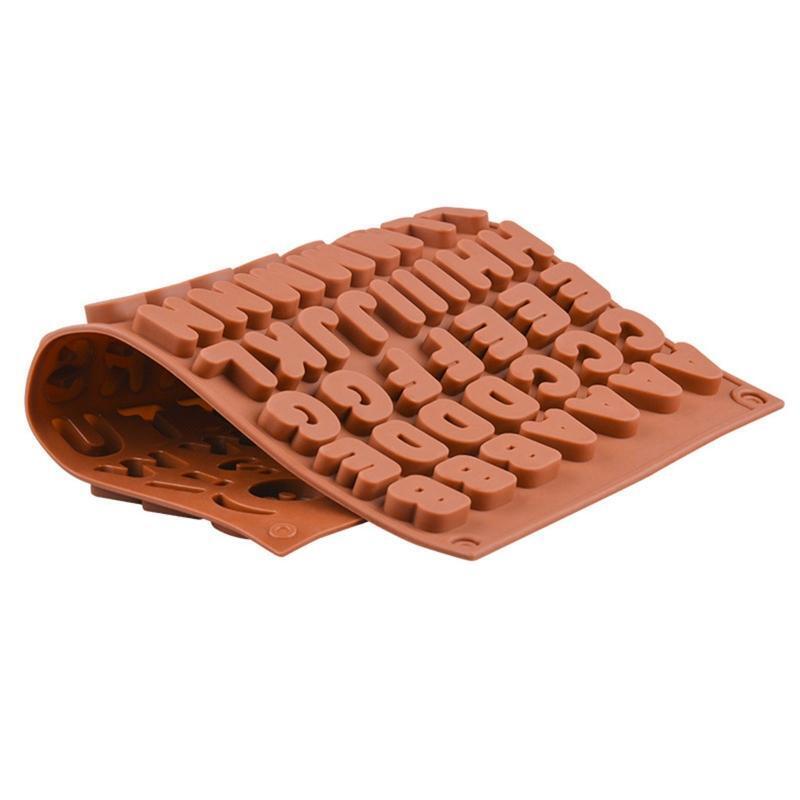 Letters Theme Molds for Chocolate Candy or Fondant Cake Decorating Tools Gift
