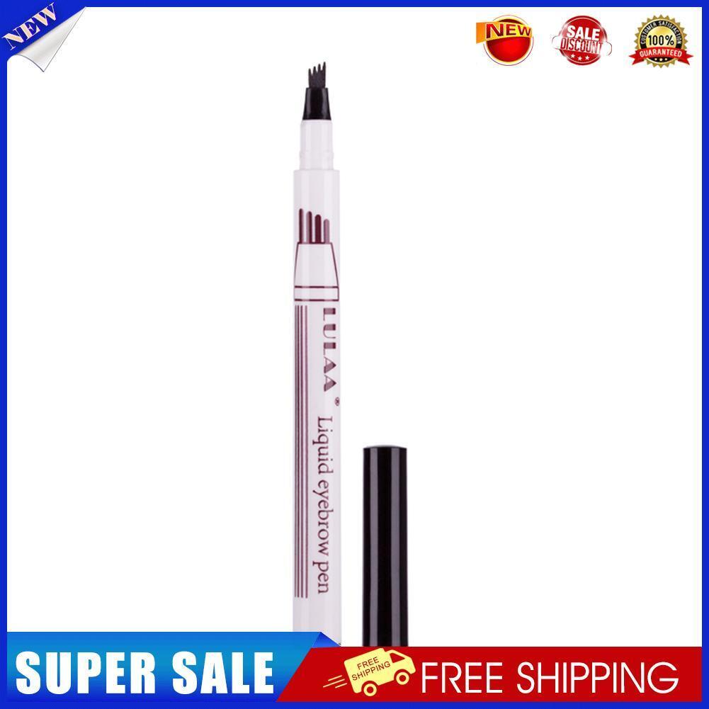 Waterproof Long Lasting Sketch Drawing Tattoo Liquid Eyebrow Pencil(Grey)