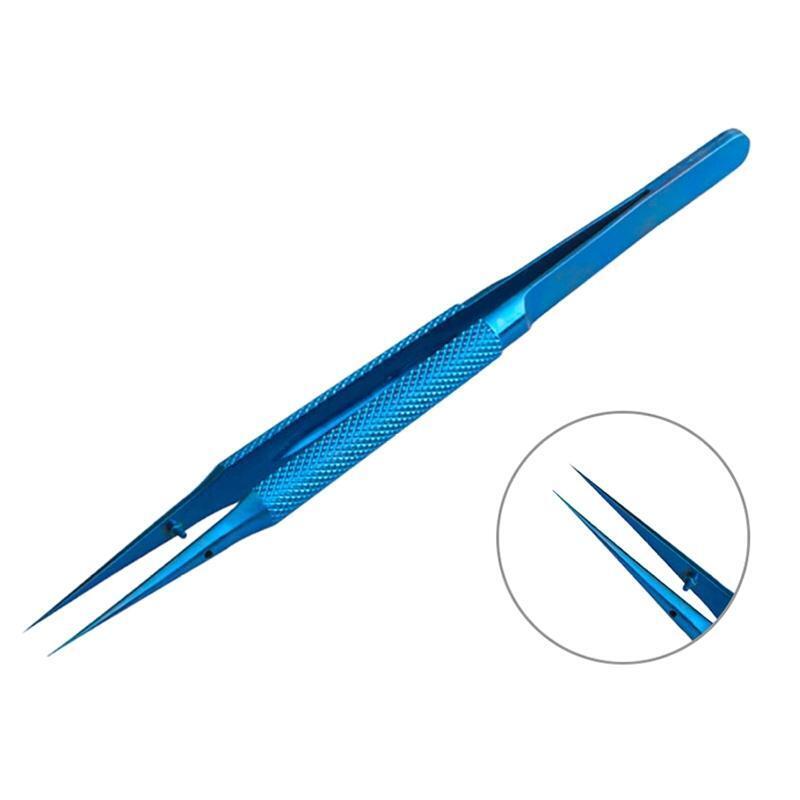 Precision Fingerprint Tweezers Titanium Alloy Tweezers for Electronic Components