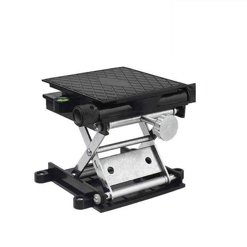 Adjustable Aluminum Router Lift Table Lab Lifting Stand Platform Workbench