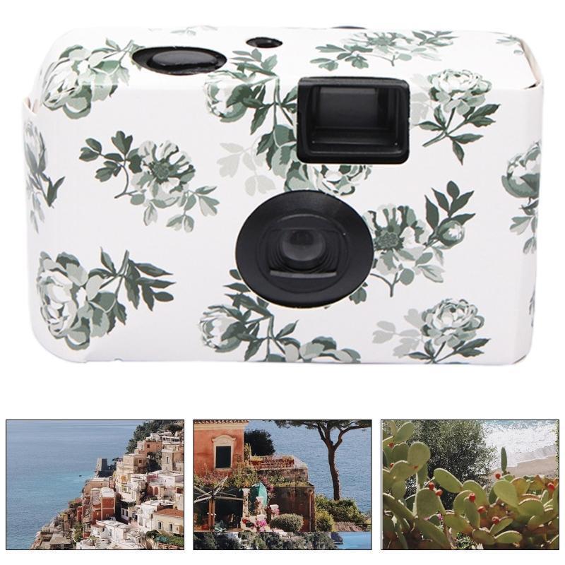 Disposable Film Camera with 17 Pieces Films F/8 28mm Lens for Wedding Party