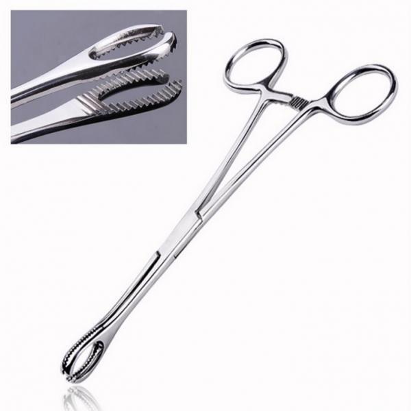 Navel Tongue Septum Nose Lip Stainless Clamp Plier Forcep Body Piercing Tool