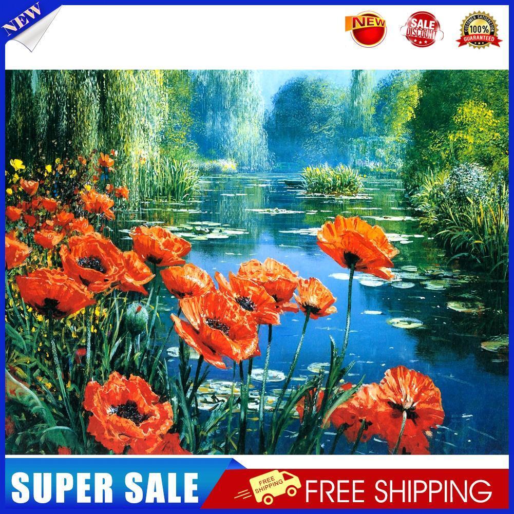 Full Drill Ocean Beautiful Scenery 5D Diamond DIY Painting Craft Home Decor
