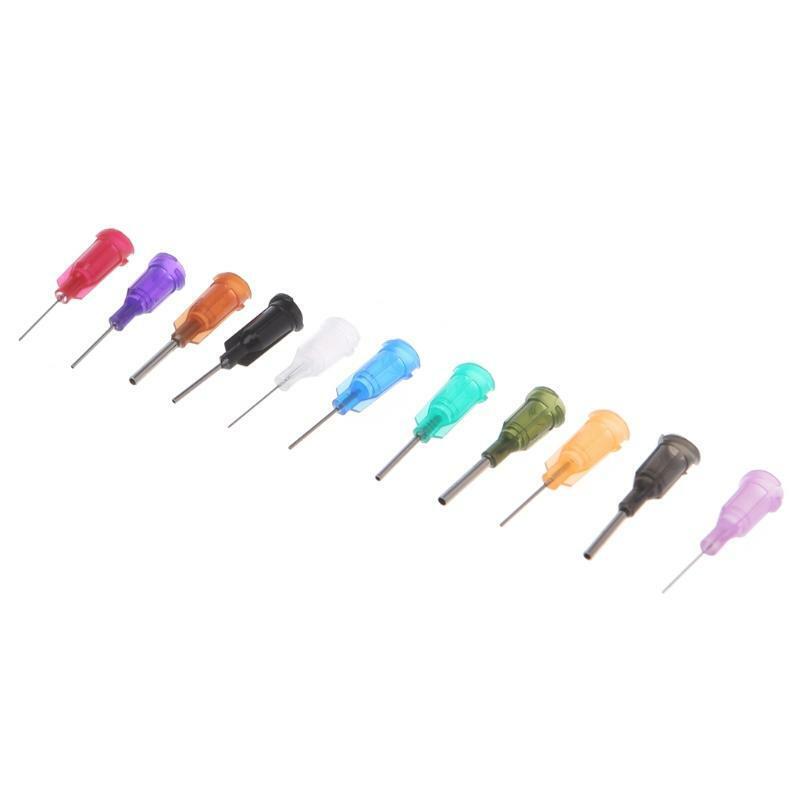 30ml Dispensing Dispenser Bottle For Rosin Solder Flux Paste with 11 Needles
