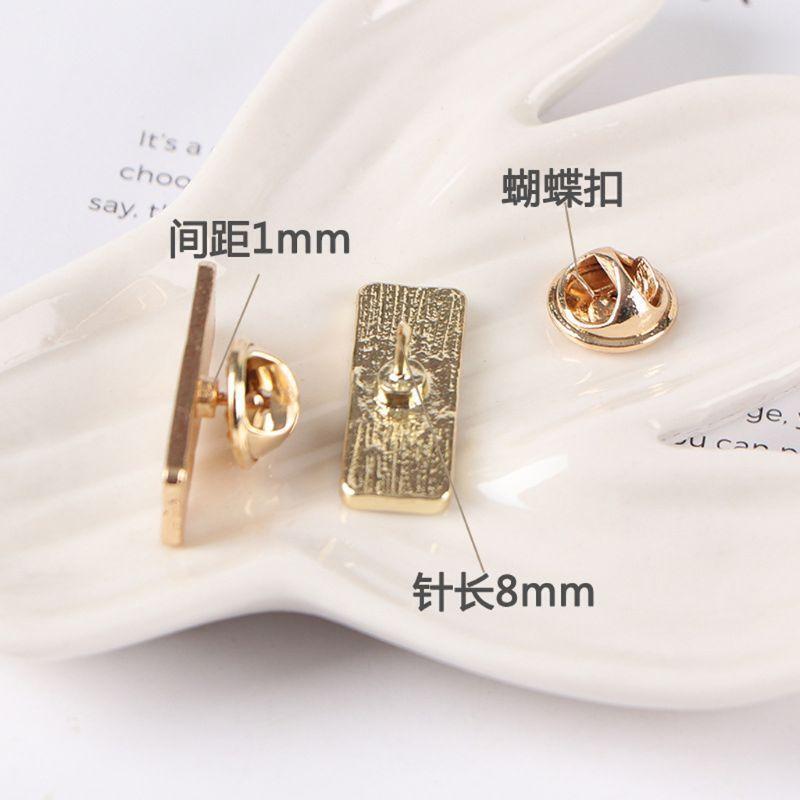 2Pcs Cute Enamel 1% 99% Power Brooch Childhood Laple Pin Jewelry Badge Gift