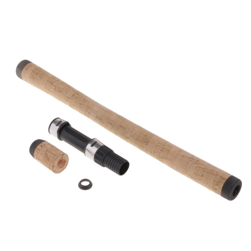 2  Cork Fishing Rod Handle  Seat Repair Composite   Rod Grip Kit