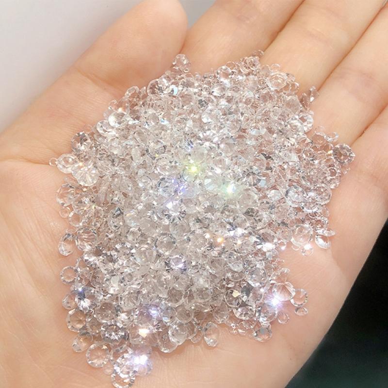 Crystal Nail Art Rhinestones Pointed Back Nail Stones Gems Acrylic Nail Supplies