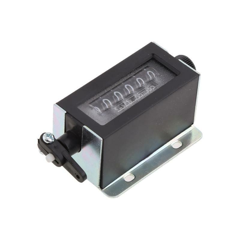 0-999999 6 Digit D94-S Resettable Mechanical Pulling Count Counter