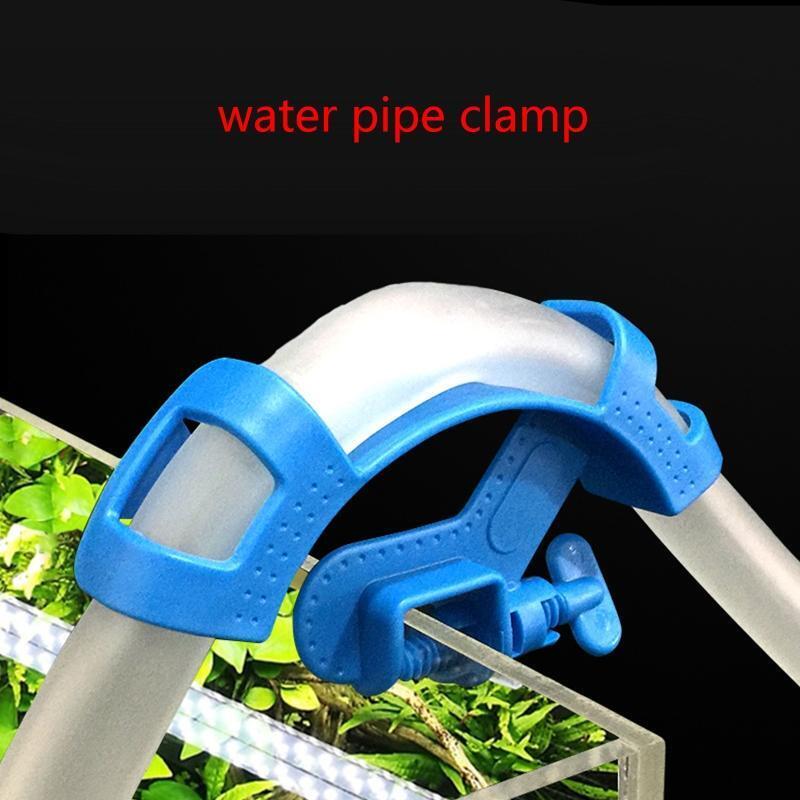 Fish Tank Hose Holder Adjustable Water Tube Clamp Clip Air Pump Accessories