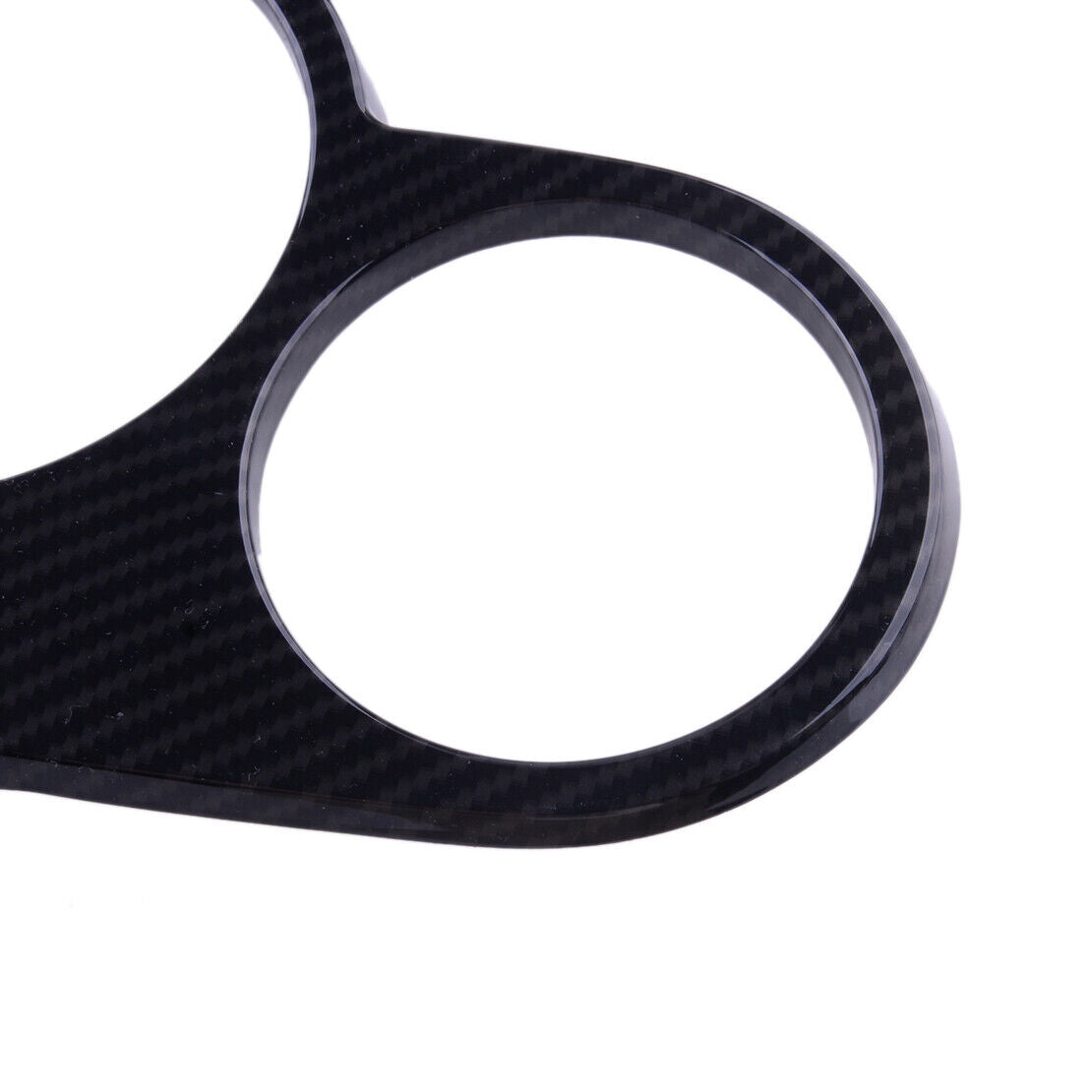 Carbon Fiber Color Dashboard Meter Cover Trim Fit For Dodge Challenger 2009-2014