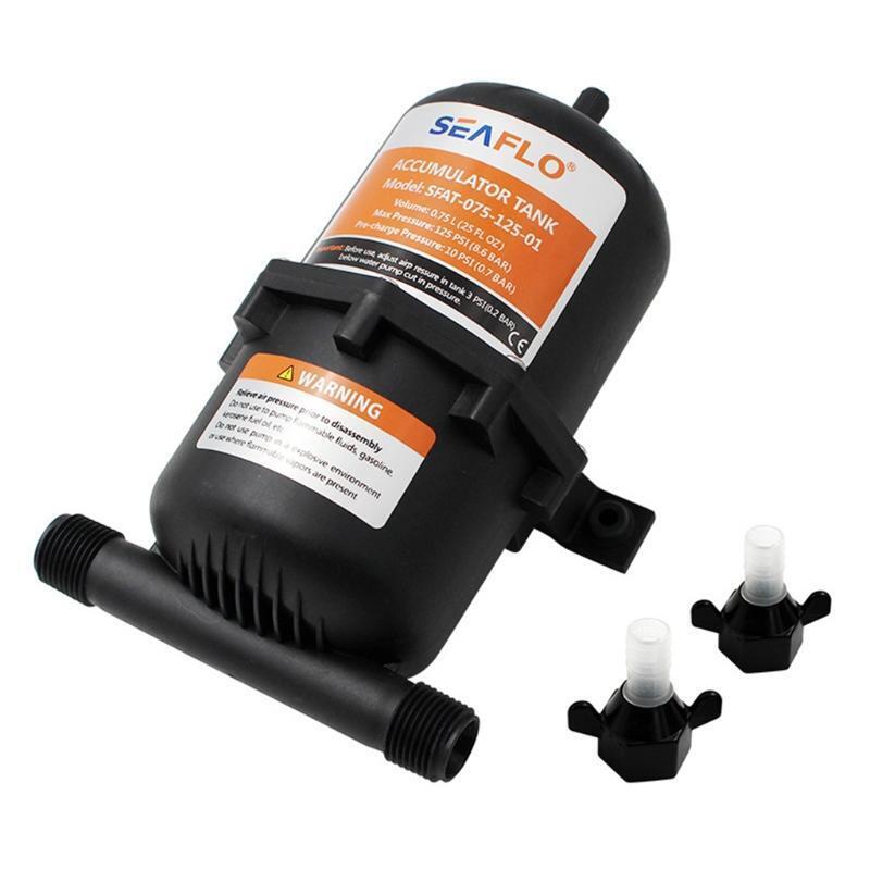 Water Accumulator Tank Marine Boat RV Water Pump Water Flow Stabilization Device