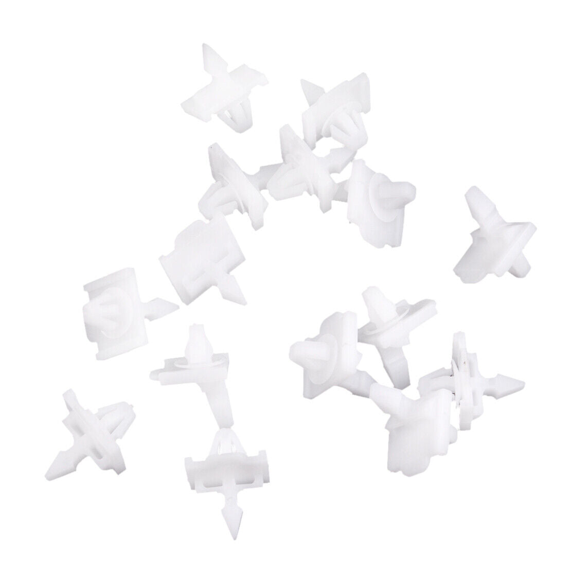 35x White Door Quarter Panel Moulding Trim Clips fit for Benz W190 W201 W124