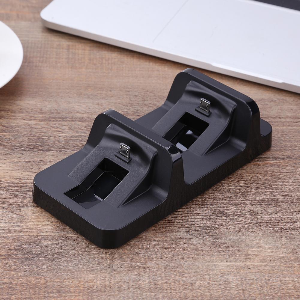 DC 5V Mini Dual Chargers USB Dual Charging Dock Charger for PS4 Controller
