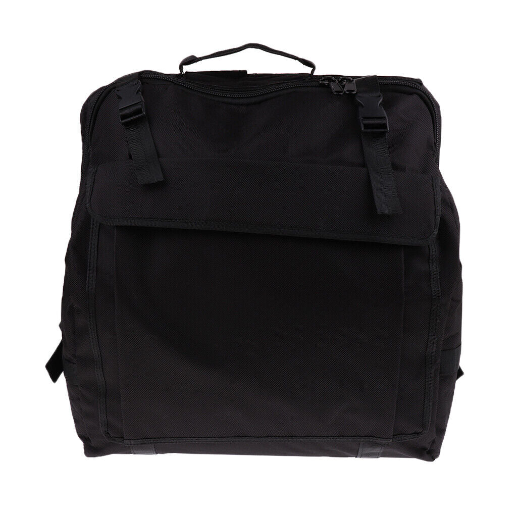 Durable Thick Padded 96 Bass Piano Accordion Case w/Accessory Pockets