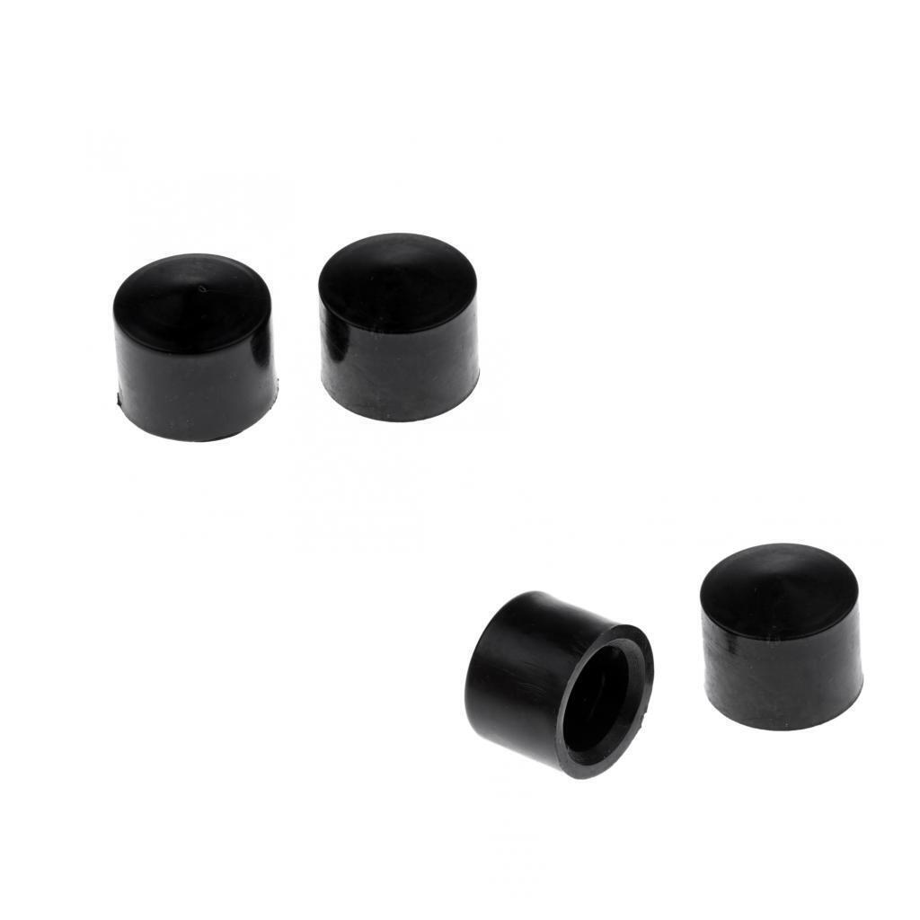 4 Pieces Skateboard Longboard Truck Replacement Rubber  Cups - 3 Sizes 18×12 mm