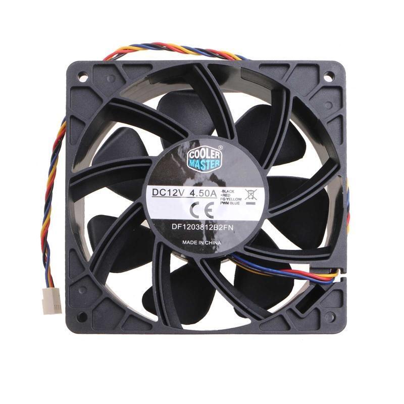 7000 rpm DC Brushless Cooling Fan DF1203812B2FN Miner Cooling Fans 4P 12V 4.5A