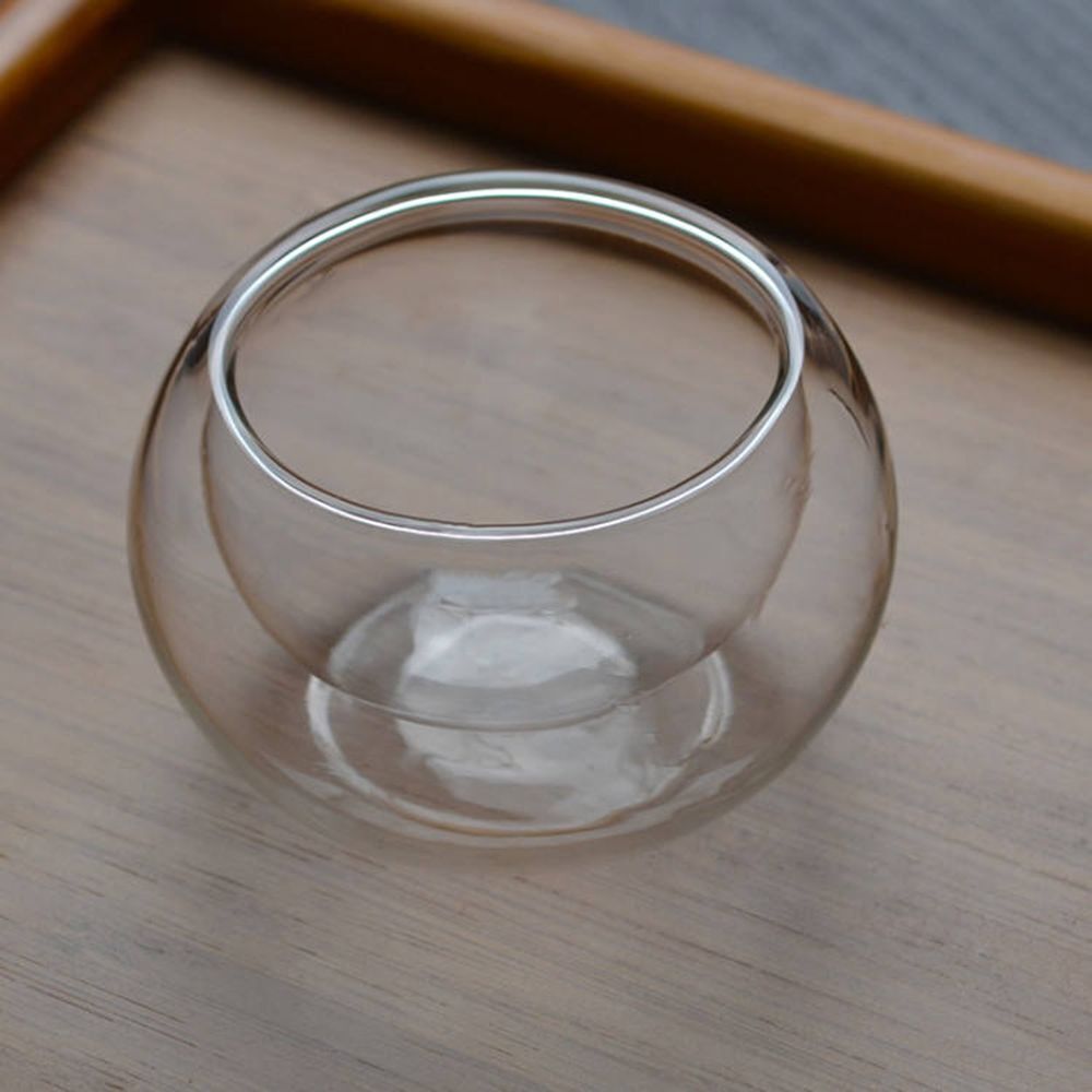 Heat Resistant Espresso Coffee Cups Kungfu Teacup Tea Cups Mini Glass Cup