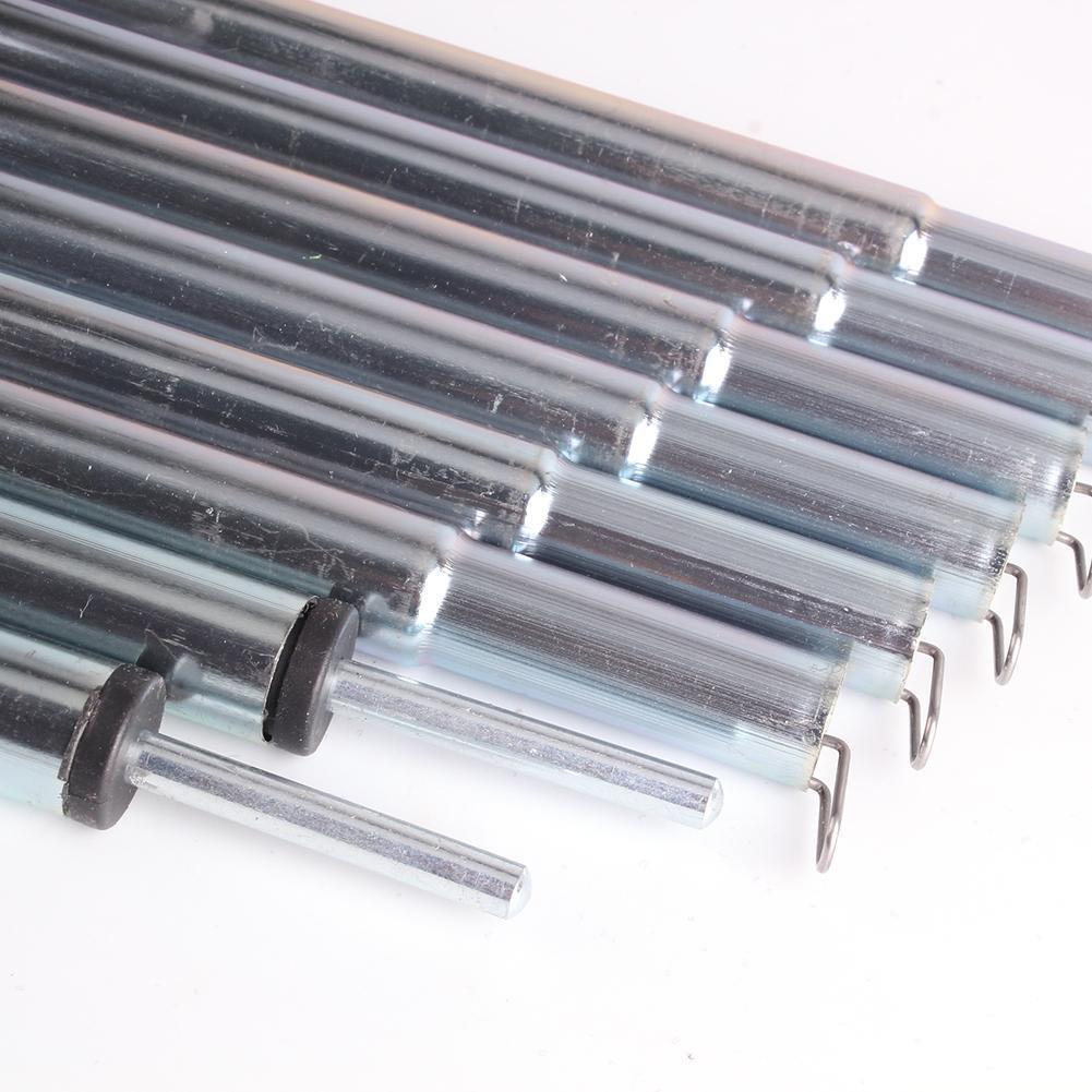 Outdoor Tent Pole Camping Awning Rod Stand Extending Iron Frame Canopy Rod
