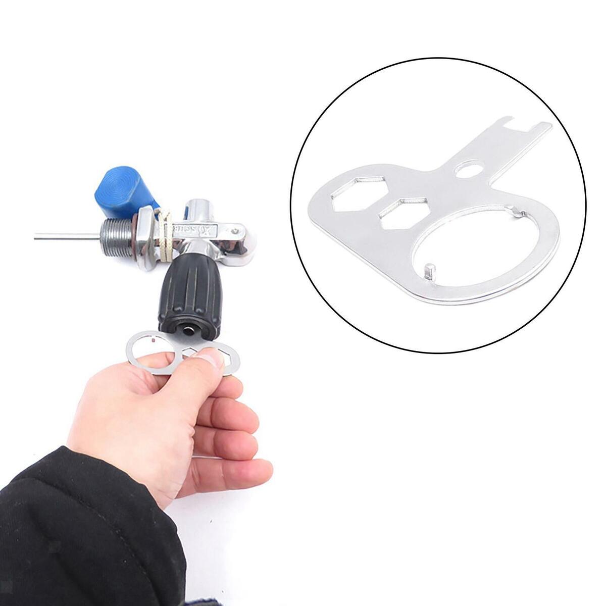 BCD K Type Valve Repair Maintain Service Tool Kit Installer Wrench Equipment