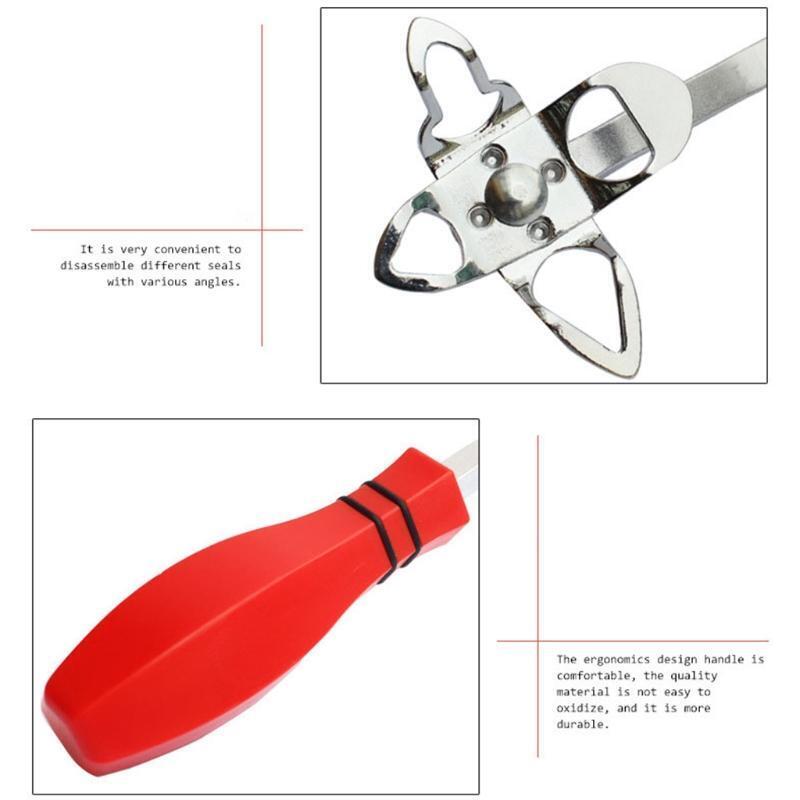 Portable Seal Strip Remover Rubber Seal Removal with Plastic Handle Durable