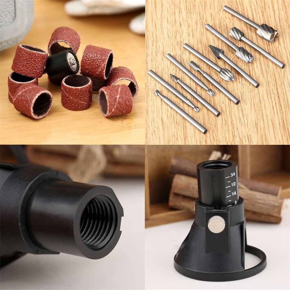 Grinder Accessory Metal Wood Plastic Polish Grinding Carving Rotary Tool Kit C6B