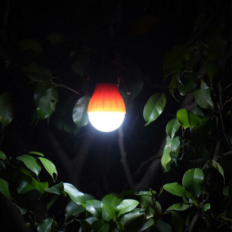 4pcs LED Tent Lamp Clip Hook Hurricane Emergency Light Camping Tent Light Bulb
