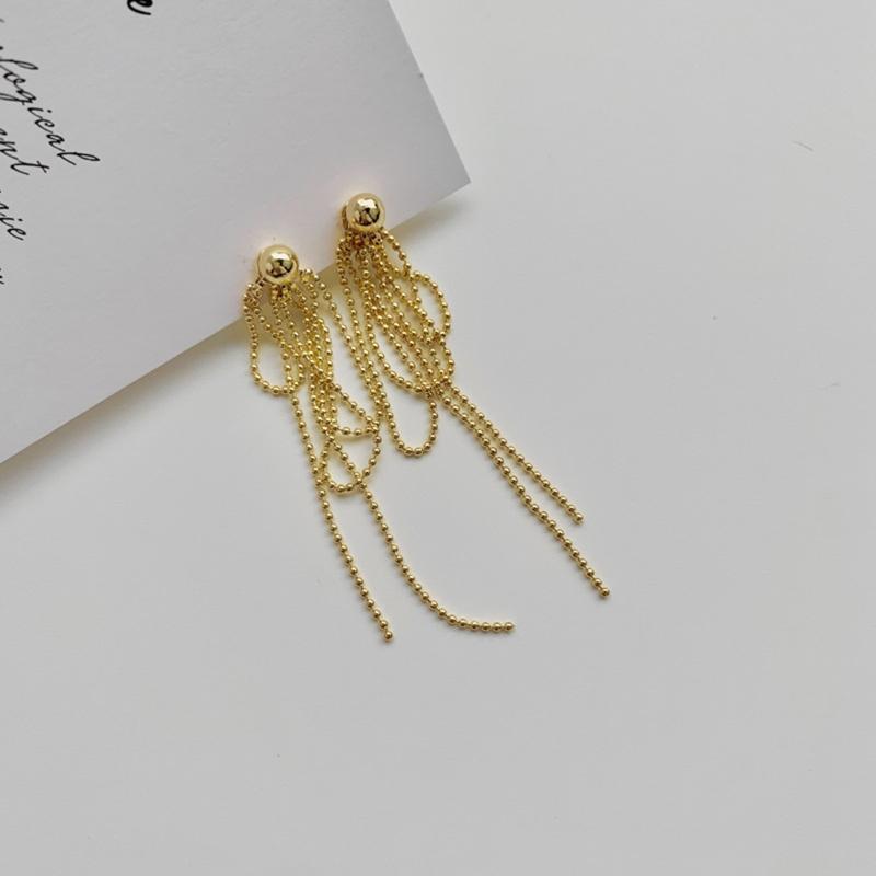 Long Threader Dangle Drop Earrings for Girls Earring Fashion Women Jewelry