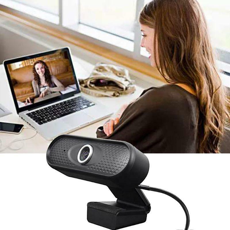 1080P Webcam High Resolution Computer Peripherals Plastic Built In Microphone