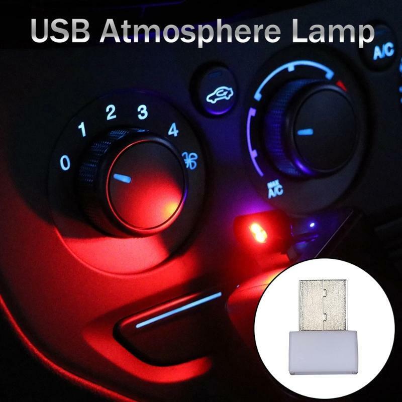 LED Car Atmosphere Light Voice Control Light for Car Keyboard Laptop Decoration