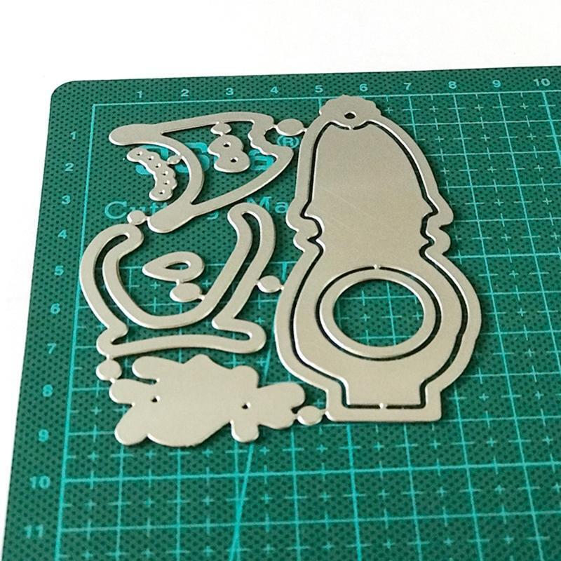 Christmas Snowman Chocolate Metal Cutting Dies Stencil DIY Scrapbooking Album