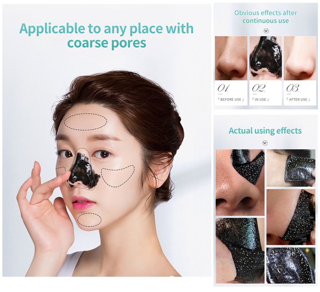 ment Skincare Face Care Bamboo Charcoal Blackhead Remover Remove black dots