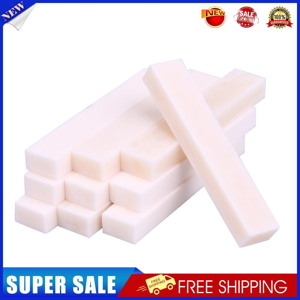 10PCS Best Guitar Bass Real Blank Bone Nut for LP Folk/Classical Guitar