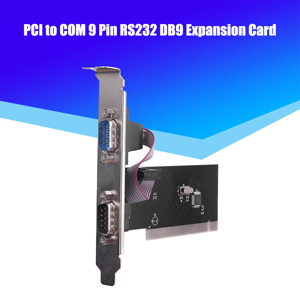 PCI Serial Port Card PCI to COM 9 Pin RS232 DB9 Desktop Expansion Cards