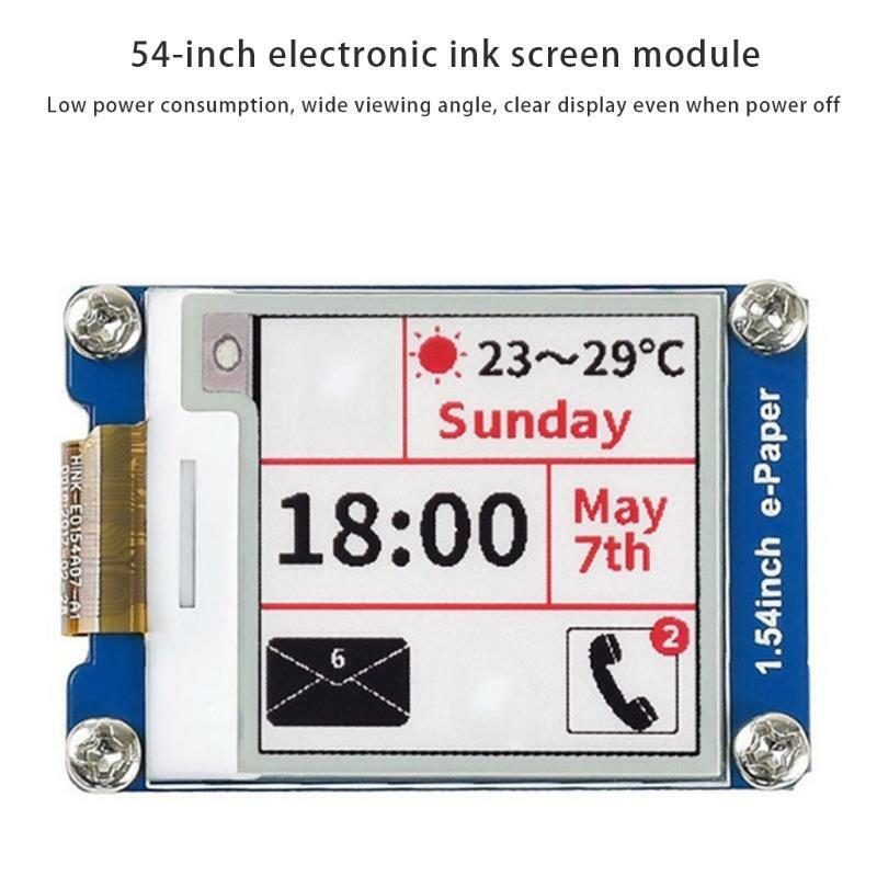 1.54" E-Ink Display Module E-paper Sreen with Embedded Controller SPI Interface