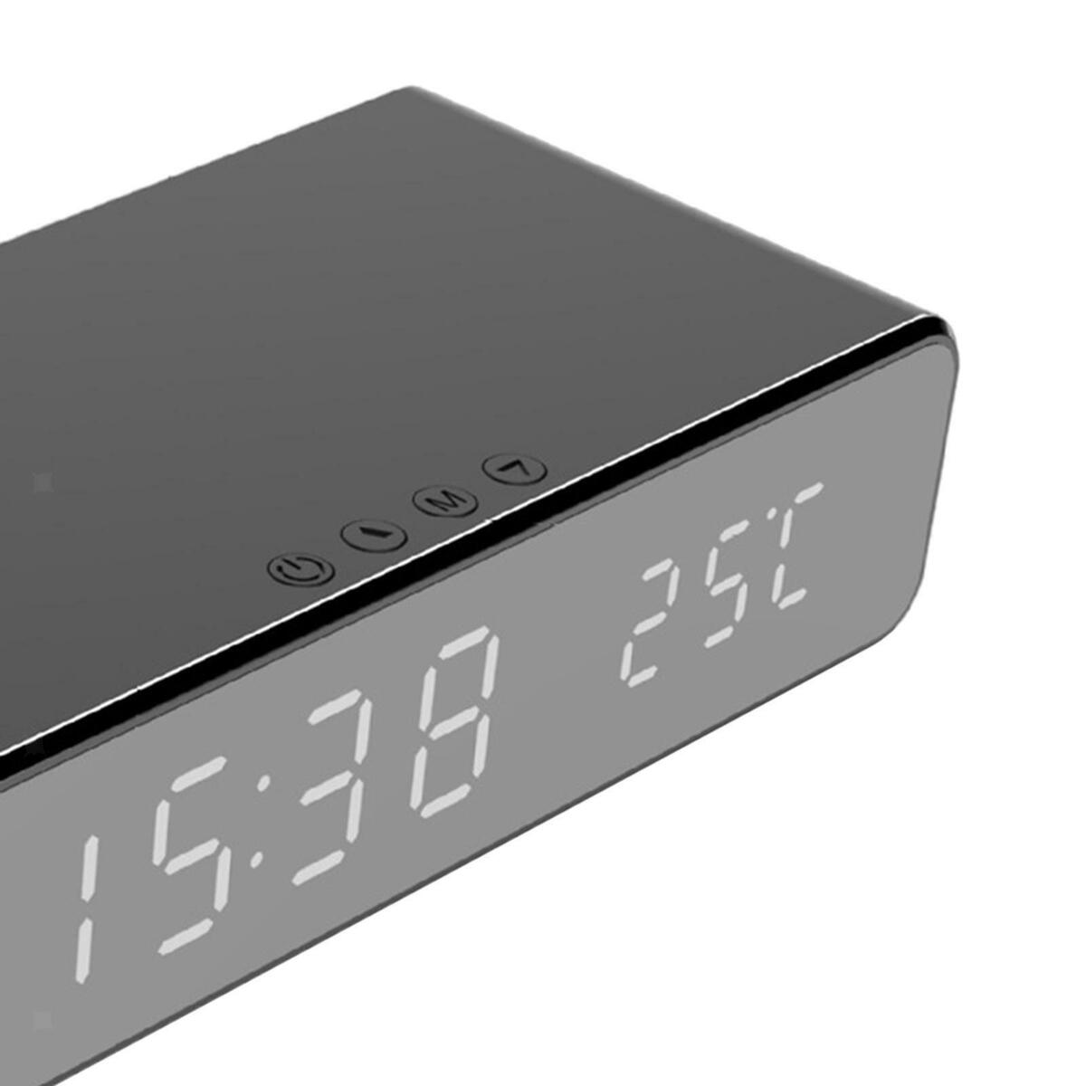 Table Clocks Fast  Charging Charger Elegant  Bedside