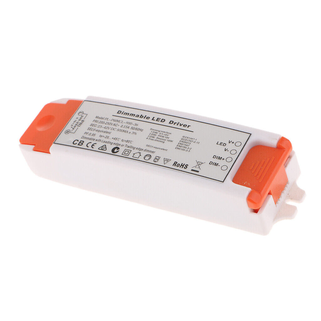 Waterproof SCR Four in One Dimmable Power Supply LED Driver DC23-42V 800mA