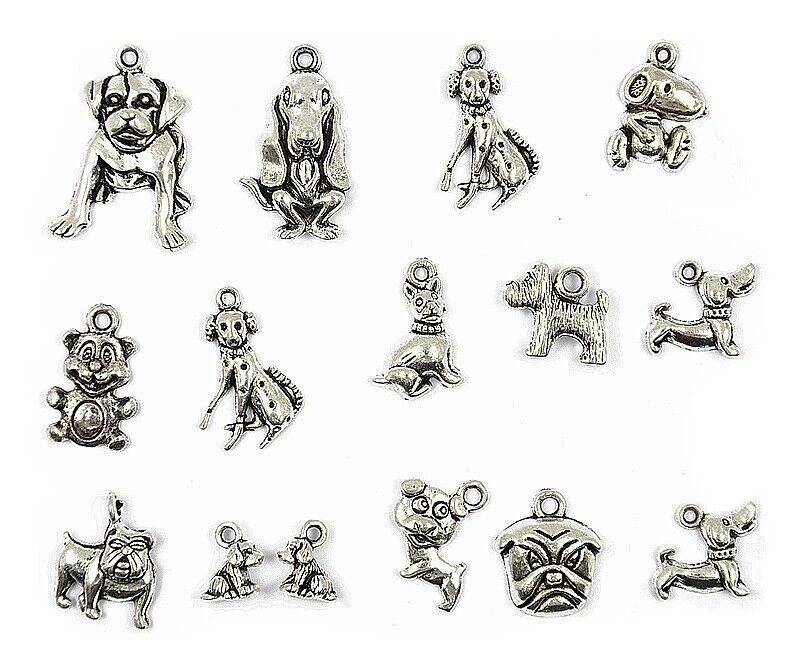 Lot 15PCS     Animal Pendant Charms Jewelry Findings