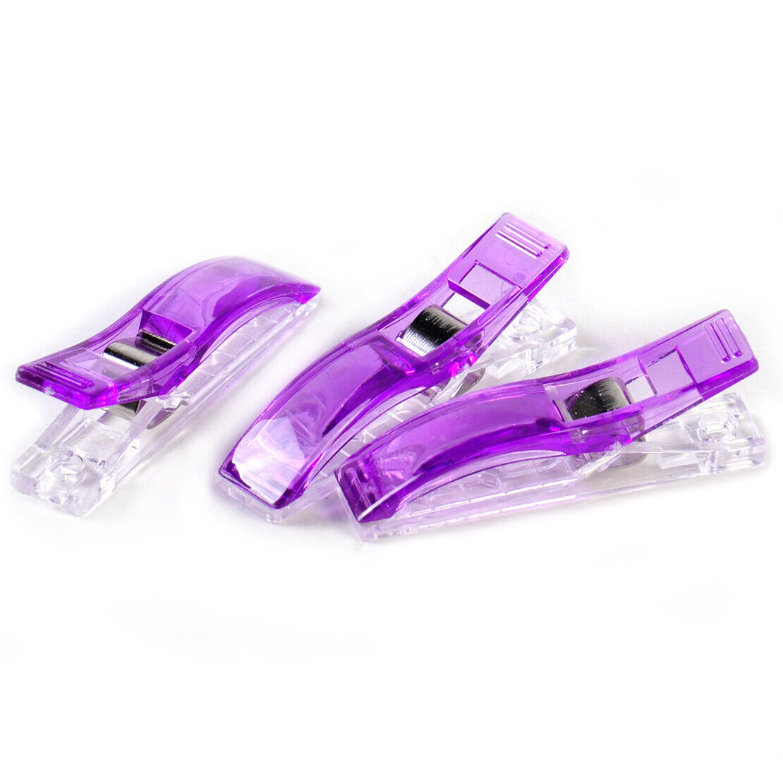 10x Wonder Clips Clamps Holder Fabric Sewing Quilting Knitting Binding Crafts Li